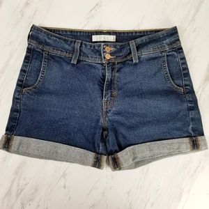 LEVI'S 545 Two Button Cuffed Jean Shorts Size 10